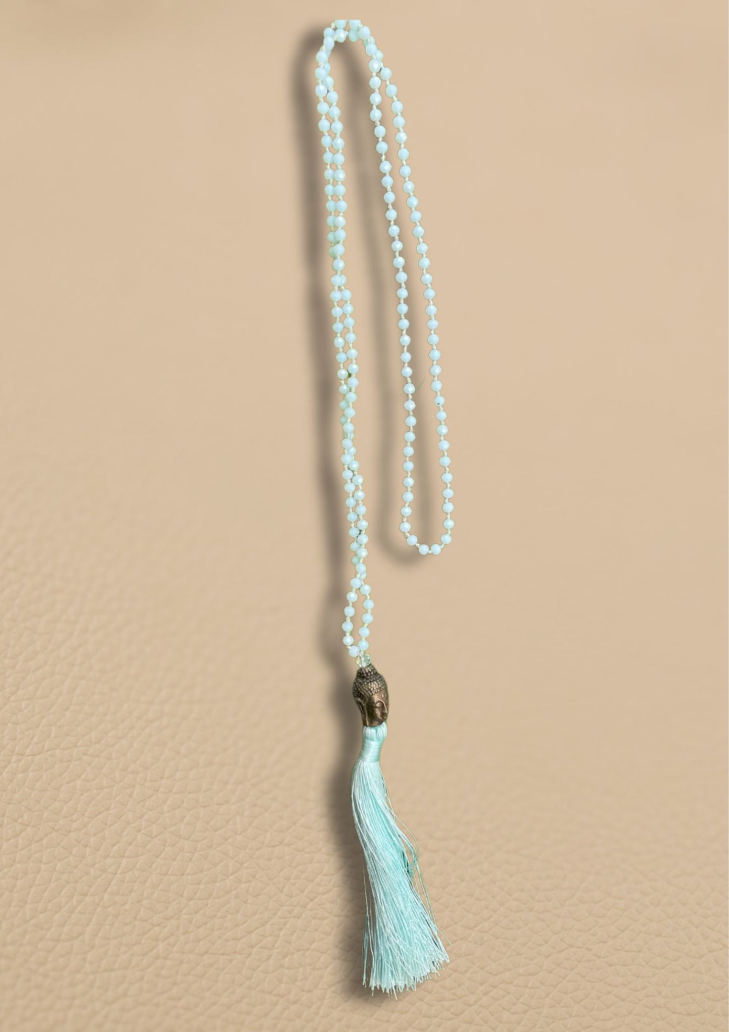 Sautoir Bouddha : Symbole de paix - Fait main