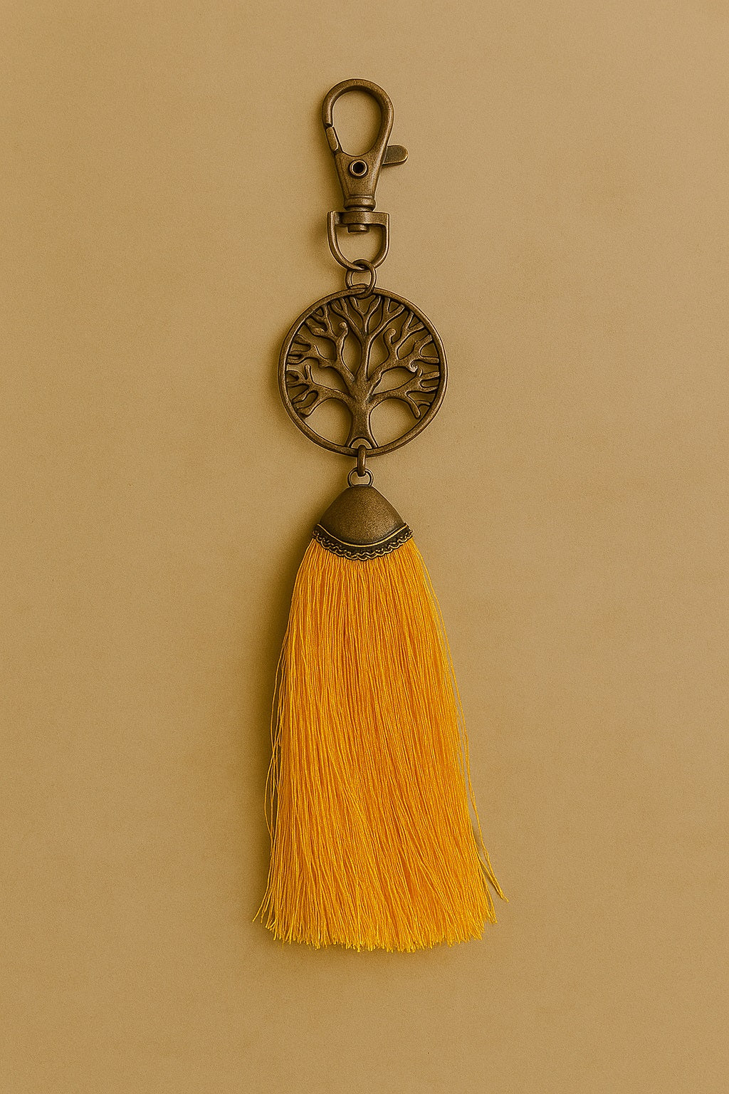 L'Arbre de Vie : un accessoire plein d'équilibre et de sagesse pour votre sac - Fait main