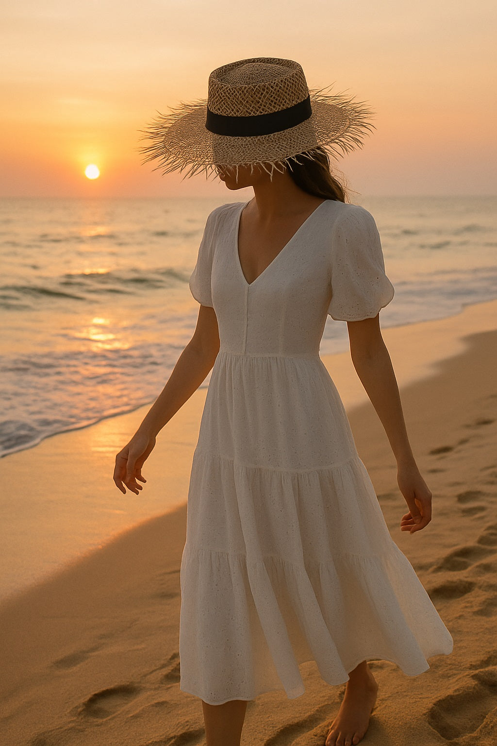 Chapeau Bali Capeline - Fait main