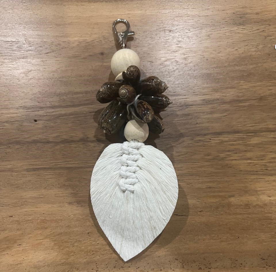 Accessoires Feuilles et Coquillages - Fait main